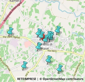 Mappa Via Tariosa, 31010 Mareno di Piave TV, Italia (0.70917)