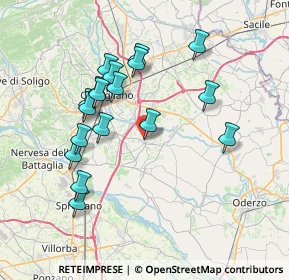 Mappa Via Tariosa, 31010 Mareno di Piave TV, Italia (7.035)