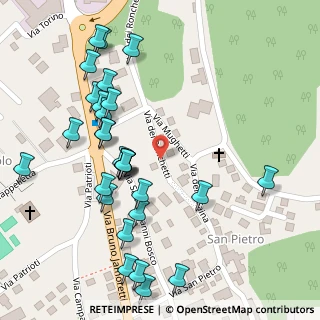 Mappa Via dei Mughetti, 21056 Induno Olona VA, Italia (0.14276)