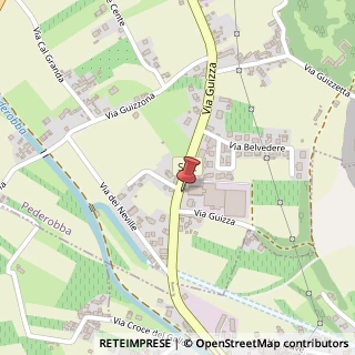 Mappa Via Guizza, 44, 31040 Pederobba, Treviso (Veneto)