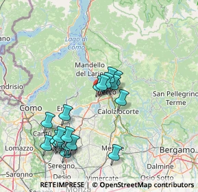 Mappa Via Mose Bianchi, 23868 Valmadrera LC, Italia (15.02)