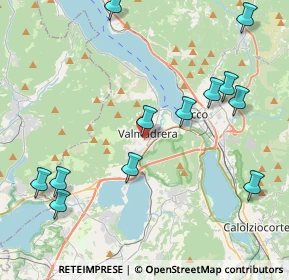 Mappa Via Mose Bianchi, 23868 Valmadrera LC, Italia (4.7775)