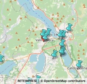 Mappa Via Mose Bianchi, 23868 Valmadrera LC, Italia (4.89)