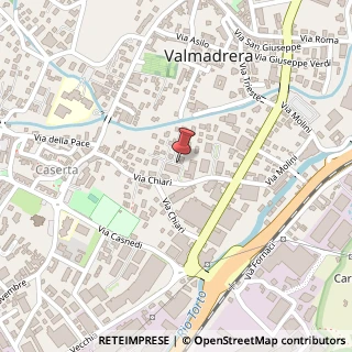 Mappa Via Chiari, 61, 23868 Valmadrera LC, Italia, 23868 Valmadrera, Lecco (Lombardia)