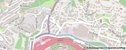 Mappa Maslianico