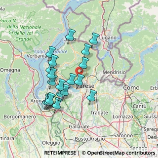 Mappa Via Dora, 21100 Varese VA, Italia (13.1425)