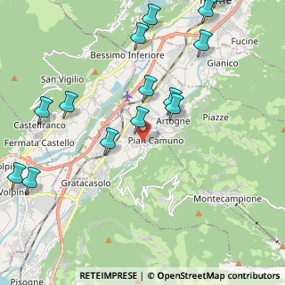 Mappa Via Agostino Gemelli, 25050 Pian Camuno BS, Italia (2.55929)
