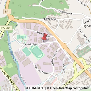 Mappa Viale dello Sport, 20, 21026 Gavirate, Varese (Lombardia)