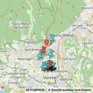 Mappa Via Molini Trotti, 21056 Induno Olona VA, Italia (1.995)