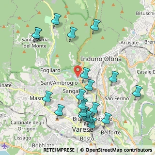 Mappa Via Molini Trotti, 21056 Induno Olona VA, Italia (2.3865)