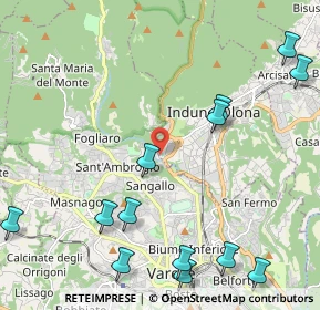 Mappa Via Molini Trotti, 21056 Induno Olona VA, Italia (2.79769)