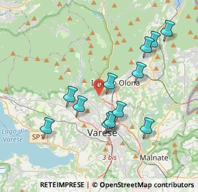 Mappa Via Molini Trotti, 21056 Induno Olona VA, Italia (3.63833)