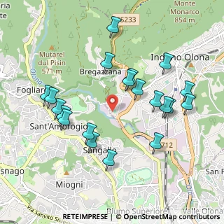 Mappa Via Molini Trotti, 21056 Induno Olona VA, Italia (0.996)
