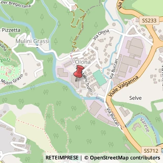 Mappa Via Molini Trotti, 13, 21100 Induno Olona, Varese (Lombardia)