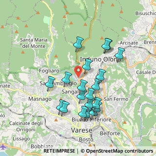 Mappa Zona Industriale Via Buccari, 21056 Induno Olona VA, Italia (1.755)