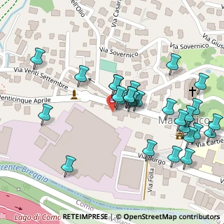 Mappa Via 20 Settembre, 22026 Maslianico CO, Italia (0.13)