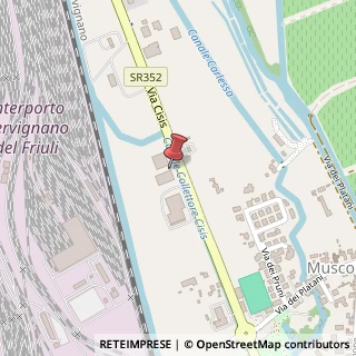 Mappa Via Cisis, 34/4, 33052 Cervignano del Friuli, Udine (Friuli-Venezia Giulia)
