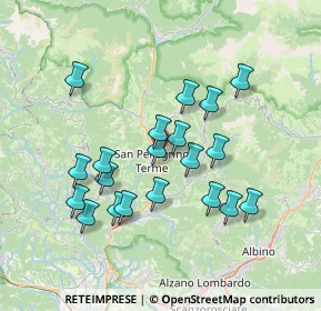 Mappa San Pellegrino Terme, 24016 San Pellegrino Terme BG, Italia (6.63)