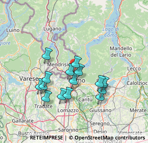 Mappa Cernobbio, 22012 Cernobbio CO, Italia (12.30867)