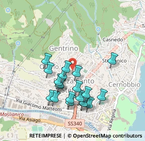 Mappa Cernobbio, 22012 Cernobbio CO, Italia (0.424)