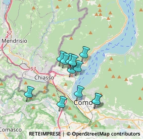 Mappa Cernobbio, 22012 Cernobbio CO, Italia (2.48583)