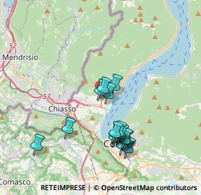 Mappa Cernobbio, 22012 Cernobbio CO, Italia (3.4225)