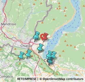 Mappa Cernobbio, 22012 Cernobbio CO, Italia (3.20417)