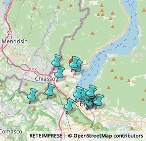Mappa Cernobbio, 22012 Cernobbio CO, Italia (3.48867)