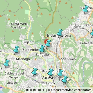 Mappa SS233, 21056 Varese VA, Italia (2.85909)