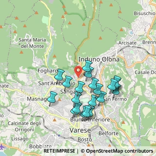 Mappa SS233, 21056 Varese VA, Italia (1.71)