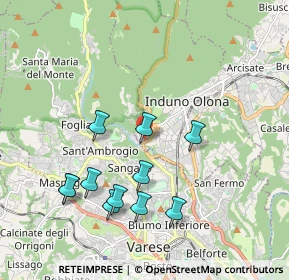 Mappa SS 233, 21056 Induno Olona VA, Italia (1.92636)