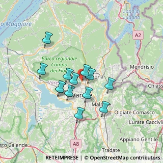Mappa SS233, 21056 Varese VA, Italia (5.53231)