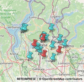 Mappa SS 233, 21056 Induno Olona VA, Italia (10.60167)