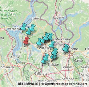 Mappa SS 233, 21056 Induno Olona VA, Italia (9.986)