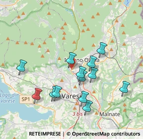 Mappa SS 233, 21056 Induno Olona VA, Italia (3.53692)
