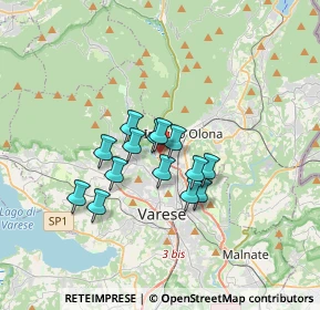 Mappa SS 233, 21056 Induno Olona VA, Italia (2.36071)