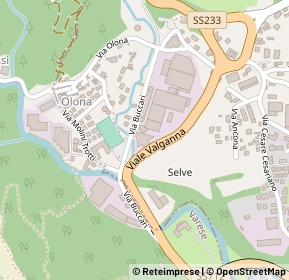 Mappa Strada statale 233, 21056 Varese VA, Italia (0.25833)