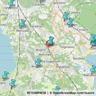 Mappa Via D. Zangrilli, 21023 Besozzo VA, Italia (3.32067)