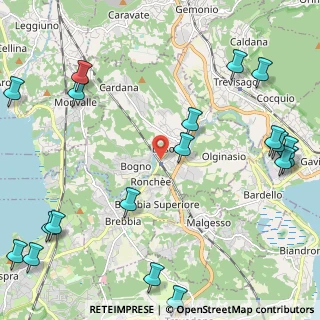 Mappa Via D. Zangrilli, 21023 Besozzo VA, Italia (3.2135)
