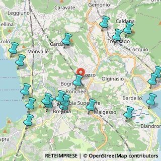 Mappa Via D. Zangrilli, 21023 Besozzo VA, Italia (2.801)
