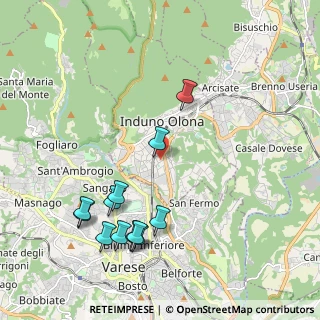 Mappa Via Cappelletta, 21056 Induno Olona VA, Italia (2.22417)
