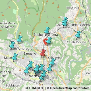 Mappa Via Cappelletta, 21056 Induno Olona VA, Italia (2.5565)
