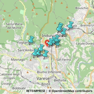 Mappa FedEx, 21056 Induno Olona VA, Italia (1.23615)