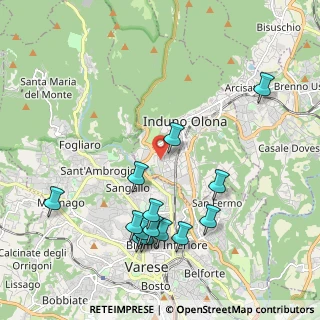 Mappa FedEx, 21056 Induno Olona VA, Italia (2.20571)