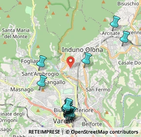 Mappa FedEx, 21056 Induno Olona VA, Italia (2.55765)