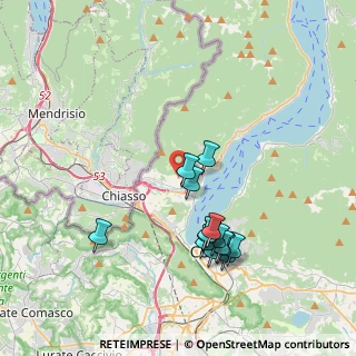 Mappa Via Vittorio Emanuele II, 22012 Cernobbio CO, Italia (3.65714)