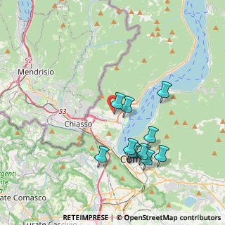 Mappa Via Vittorio Emanuele II, 22012 Cernobbio CO, Italia (3.62182)