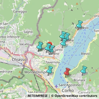 Mappa Via Vittorio Emanuele II, 22012 Cernobbio CO, Italia (1.66182)