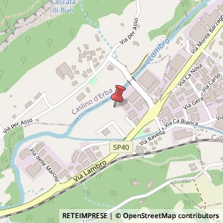 Mappa Via Lambro, 27, 22030 Merone, Como (Lombardia)