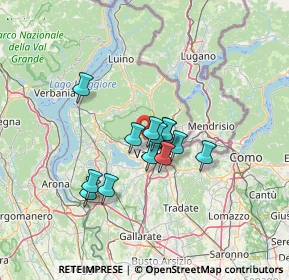 Mappa Via Lazzaro Papi, 21100 Varese VA, Italia (9.48769)